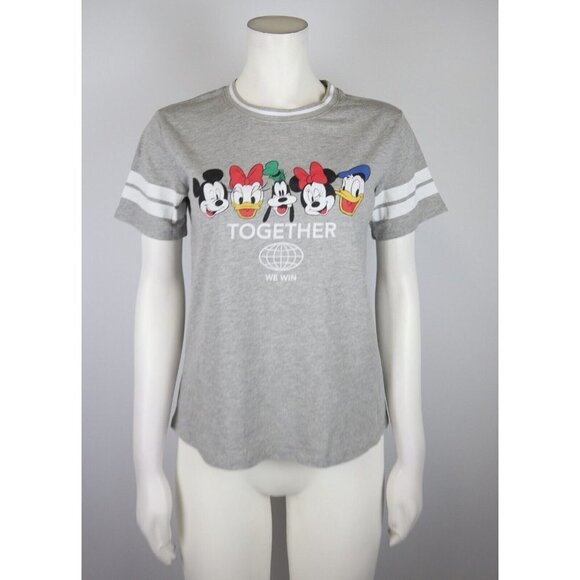 DISNEY - MICKEY MINNIE DONALD DAISY GOOFY - WOMEN'S T-SHIRT - SIZE S - Picture 1 of 5